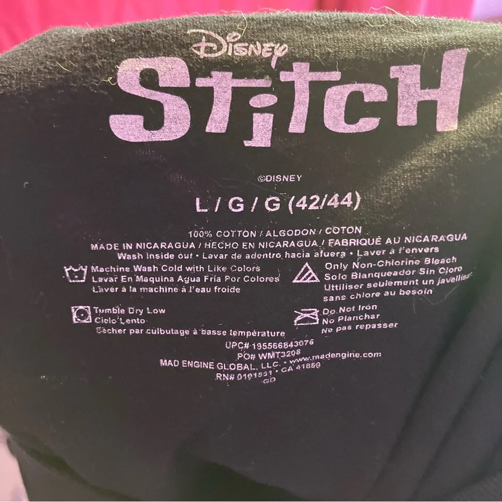 Disney Black Stitch T-Shirt